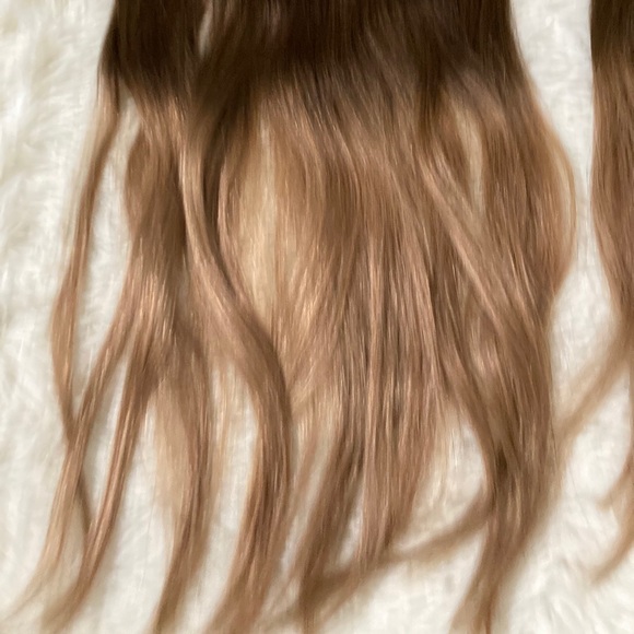 Ombré clip in hair extensions main image 9